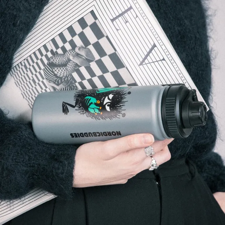 Mummi termoflaske 0,55L Stinky grå