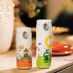 Mummi termokopp 42 cl grønn/hvit