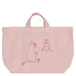 Mummi totebag Kjærlighet rosa