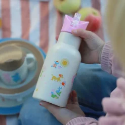 Mummi vannflaske 0,34L rosa 80 år