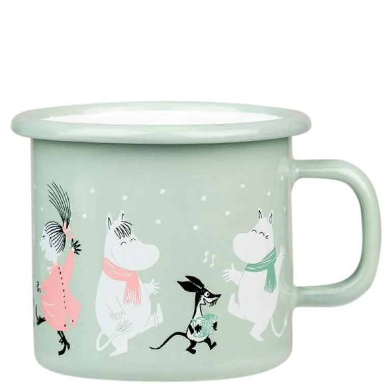 Mummikopp Emalje 25 cl festen grønn