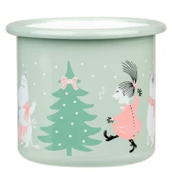 Mummikopp Emalje 25 cl festen grønn