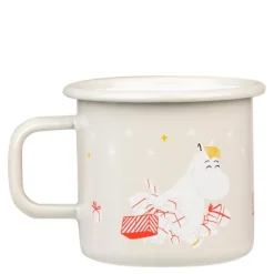 Mummikopp Emalje 37 cl gaver grå