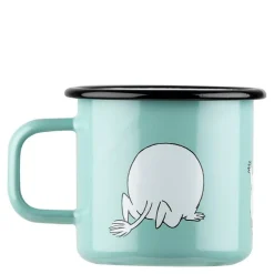 Mummikopp Emalje 37 cl Mummitrollet mint