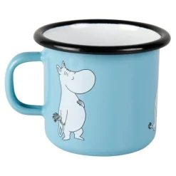 Mummikopp Emalje 25 cl Mummitrollet blå