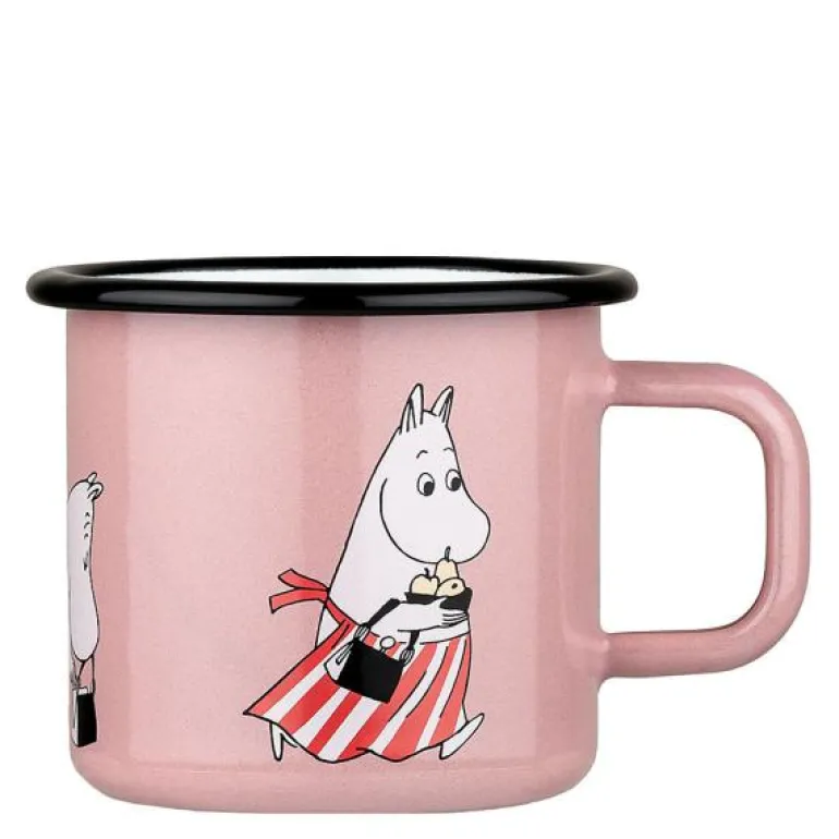 Mummikopp emalje mumimamma retro 37 cl