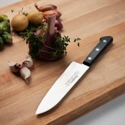 MV santokukniv 17,5 cm svart