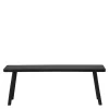 Nadi benk 120x38x43 cm svart