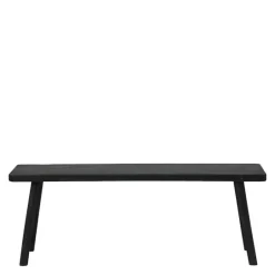 Nadi benk 120x38x43 cm svart