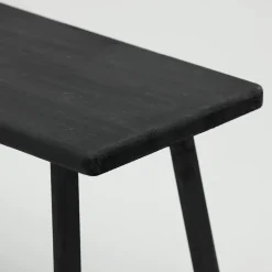 Nadi benk 120x38x43 cm svart