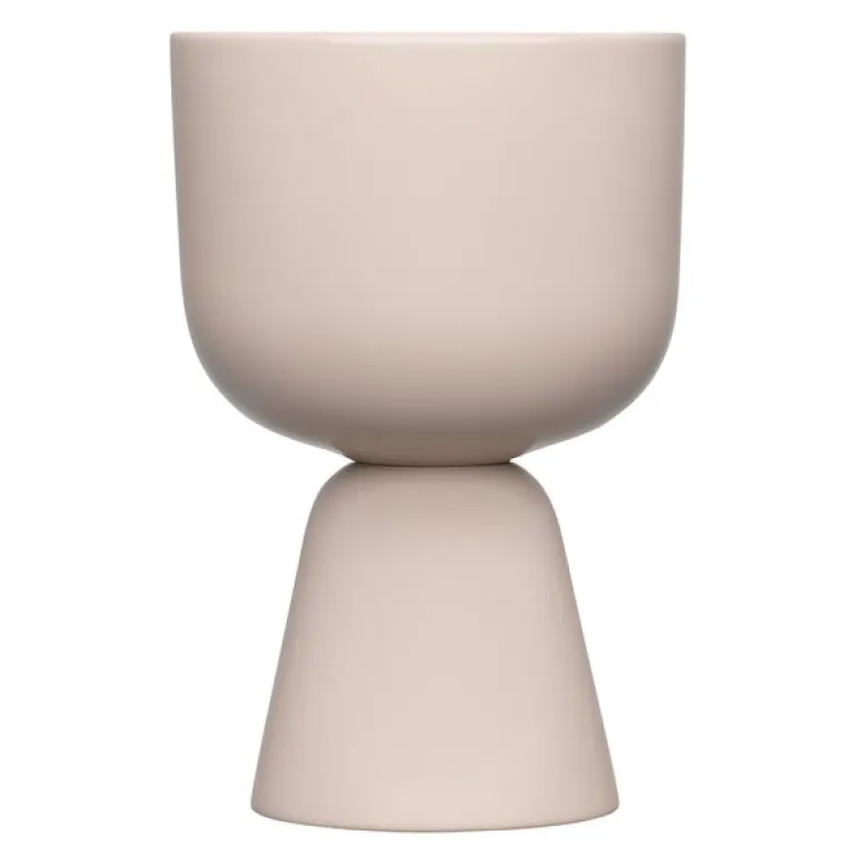 Nappula blomsterpotte 19x12,5 cm beige