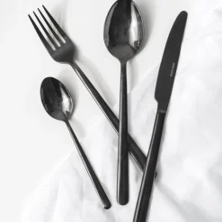 Nardo bestikksett 16 deler svart