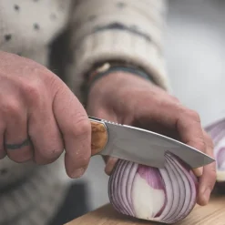 Natten foldekniv 21 cm masurbjørk