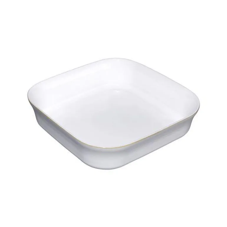 Natural Canvas ovnsform 6,5x24x24 cm krem