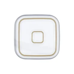 Natural Canvas ovnsform 6,5x24x24 cm krem