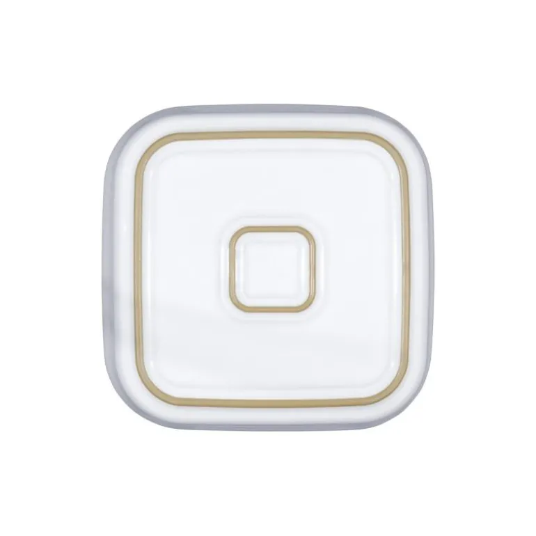 Natural Canvas ovnsform 6,5x24x24 cm krem