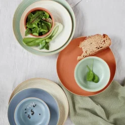 Nature tallerken 22 cm coral