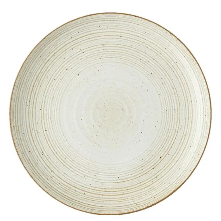 Nature tallerken 27 cm sand