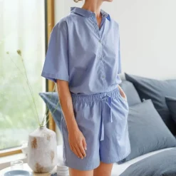 Naxos pyjamas M jeansblå