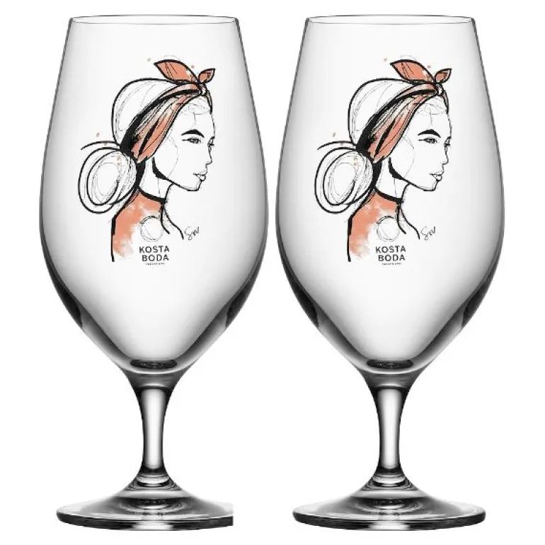 Near you ølglass 40 cl 2 stk