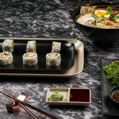 Nemo soya/dipskål 10x6 cm sand