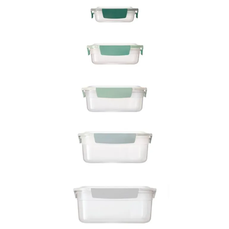 Nest lock sage oppbevaringsbokser