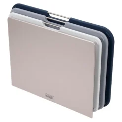 Nest skjærebrett 3 stk blå store