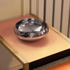 Nest skål 23 cm polert