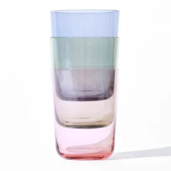 New York vannglass 34 cl 2 stk topaz