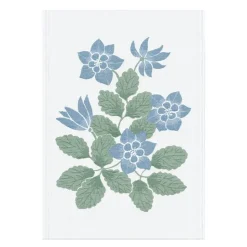 Ängsblå kjøkkenhåndkle 35x50 cm blå/grønn