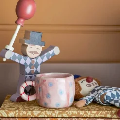 Nini krus 10 cl rosa/blå/rød