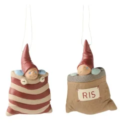 Nisserikker 2023 julepynt 6 cm