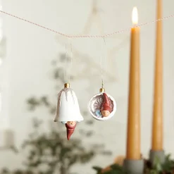 Nisserikker 2024 julepynt 8 cm