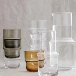 NM& Unda glass 25 cl 2 stk grey