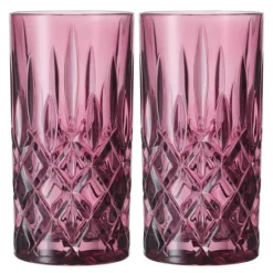 Noblesse Colour longdrinkglass 39,5 cl 2 stk berry