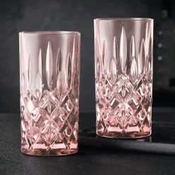 Noblesse Colour longdrinkglass 39,5 cl 2 stk rosé