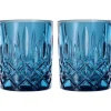 Noblesse whiskyglass 29,5 cl 2 stk vintage blue