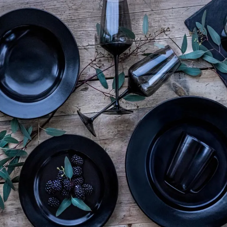 Noir asjett 22 cm svart