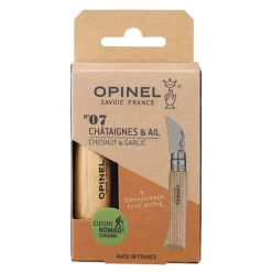 Nomad N07 kastanje-/hvitløkskniv kastanje