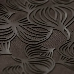 Non-Slip gryteklut/gryteunderlag 22x22 cm svart