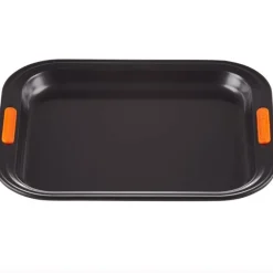 Non-stick bakeplate lav 31x28 cm black