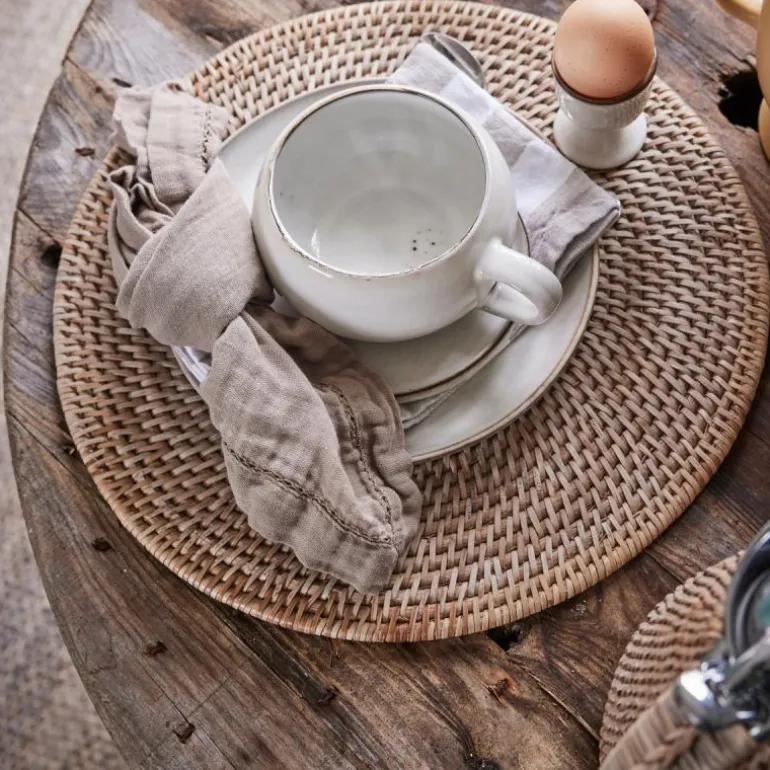 Norah dekkebrikke 35x35 cm natur