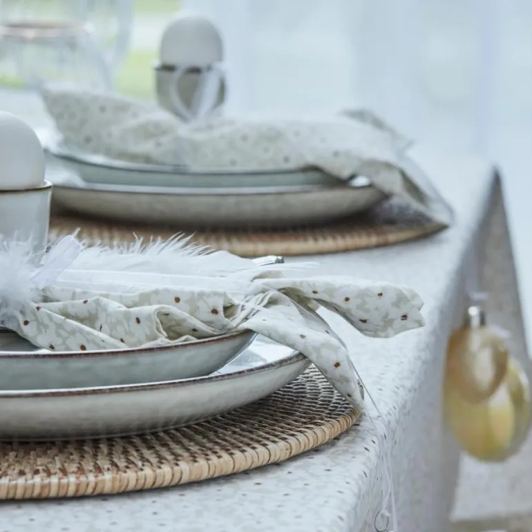 Norah dekkebrikke 35x35 cm natur