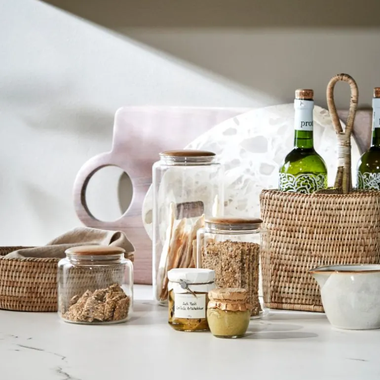 Norah kurv 8,5x20,5 cm natur