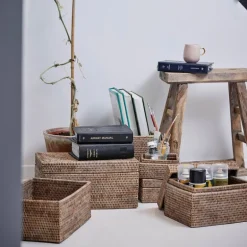 Norah oppbevaringsboks 40x25 cm natur