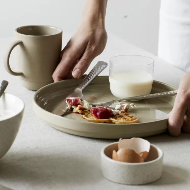 Nordic Bistro middagstallerken 26 cm beig