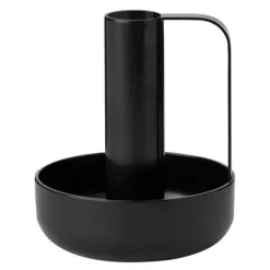 Nordic Ida lysestake 10 cm black