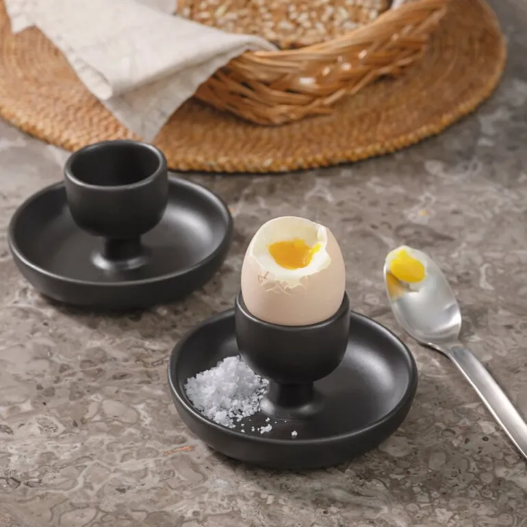 Nordic Kitchen eggeglass 2 stk svart
