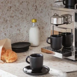 Nordic Kitchen espressokopp m/fat 7 cl svart