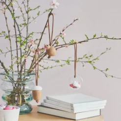 Nordic Tales ornament Acorn brun